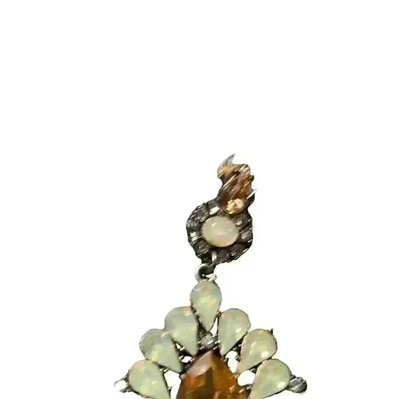 Earring-post dangle vintage earrings - Picture 3 of 5